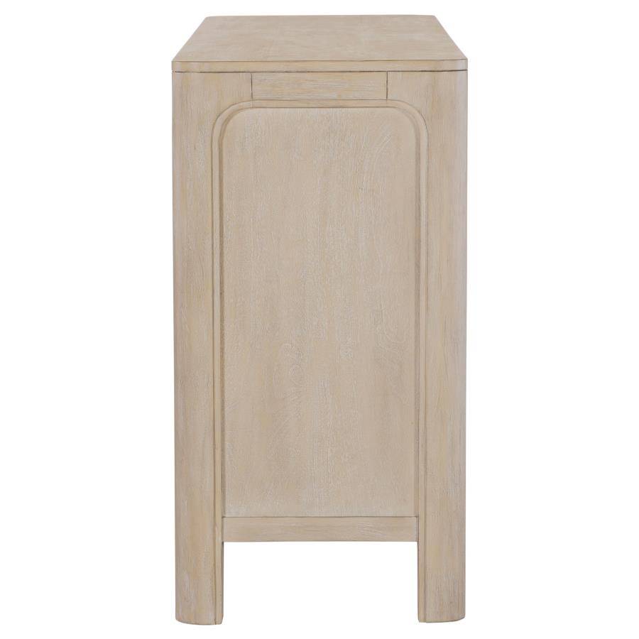 Solano Sliding Door Dining Sideboard Server Weathered Mango-8