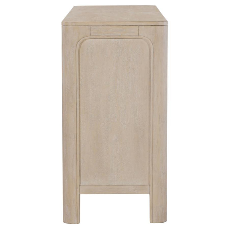 Solano Sliding Door Dining Sideboard Server Weathered Mango-zoom-