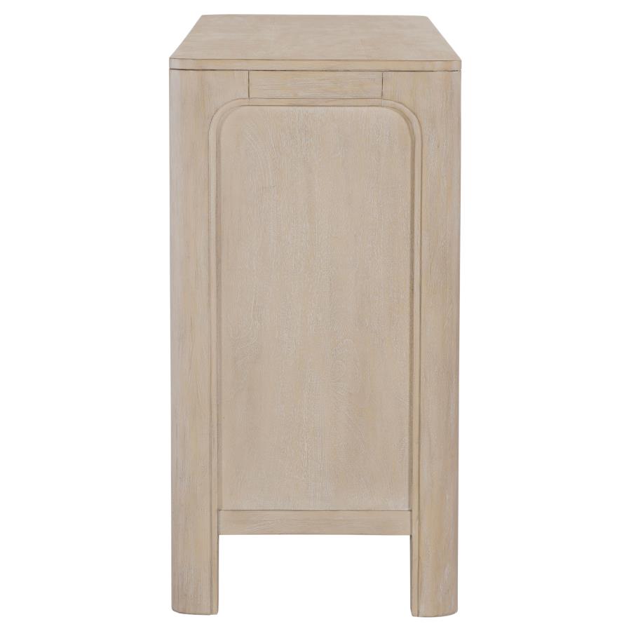 Solano Sliding Door Dining Sideboard Server Weathered Mango-zoom-12