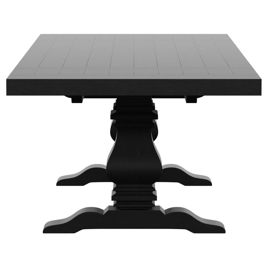 Florence 9-piece 126-inch Extension Dining Table Set Grey-4