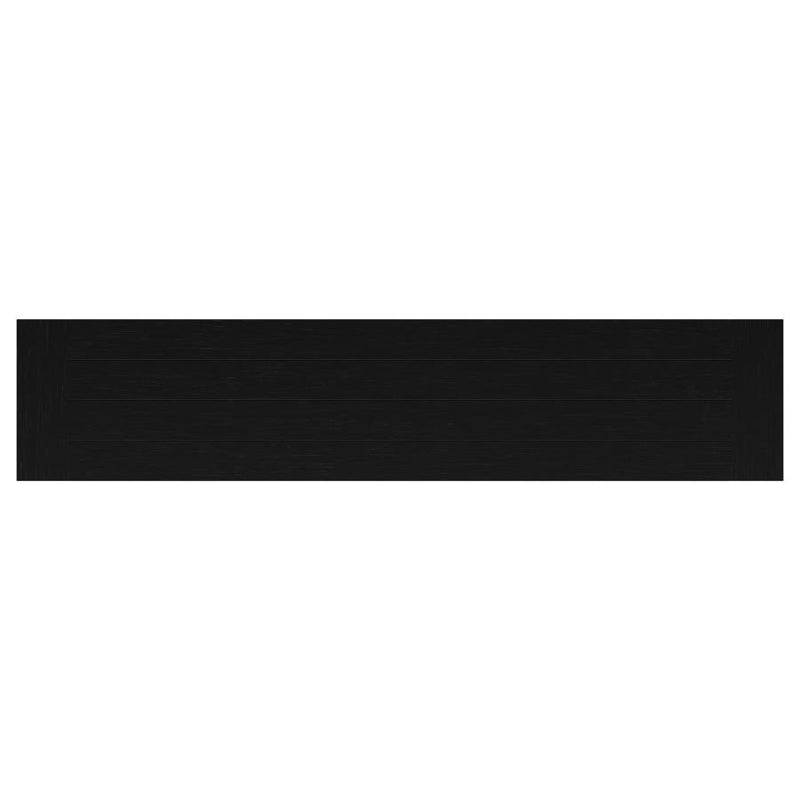 Florence 4-door Dining Sideboard Buffet Distressed Black-zoom-