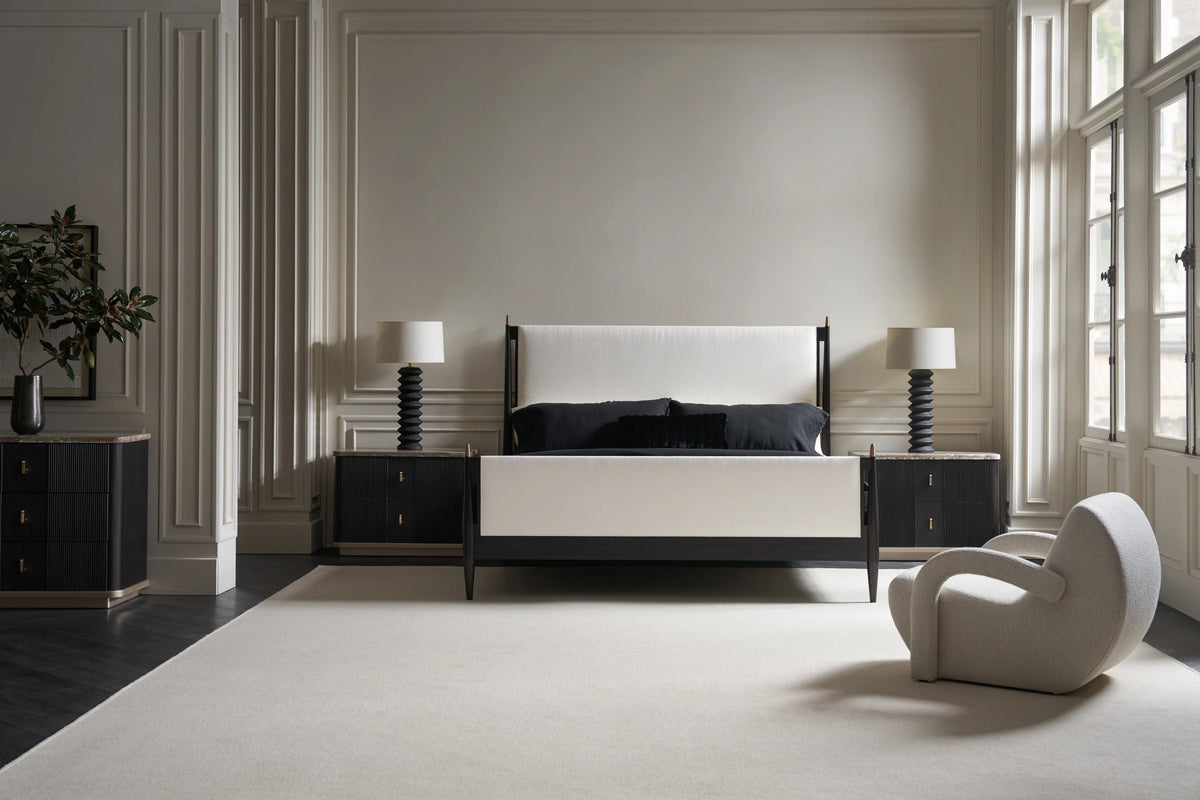 Caracole Unity Bed – detail – Lusso Furniture Miami