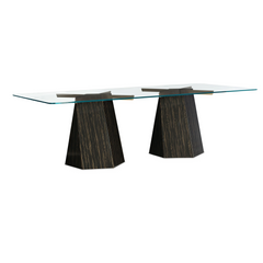Caracole Vector Dining Table – room setting – Lusso Furniture Miami
