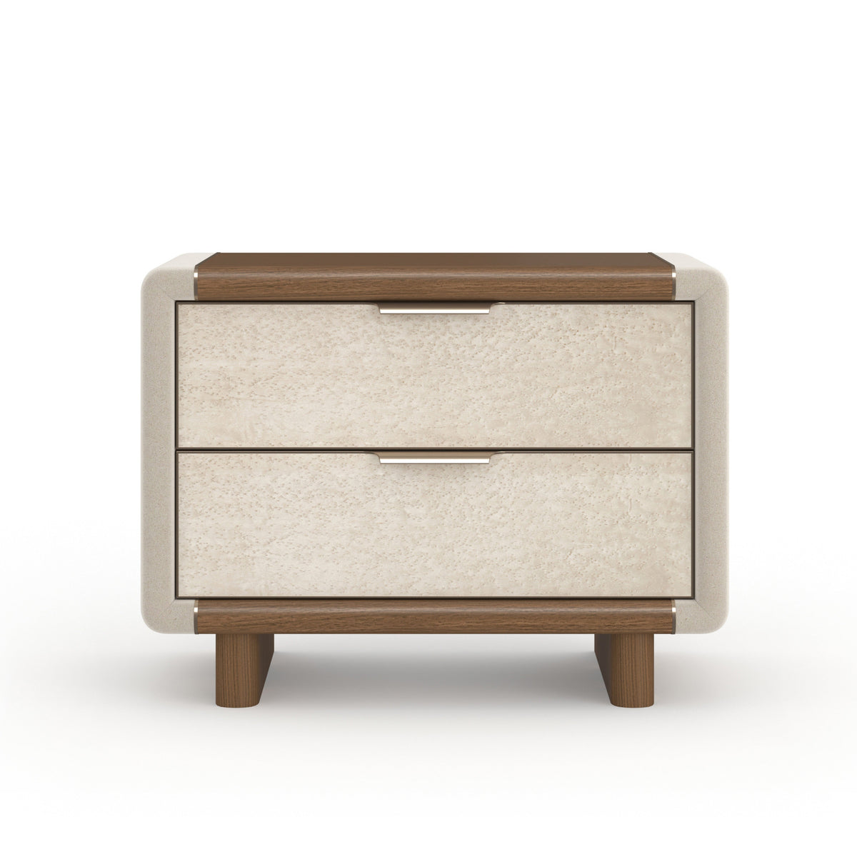 Caracole Botero Nightstand – room setting – Lusso Furniture Miami