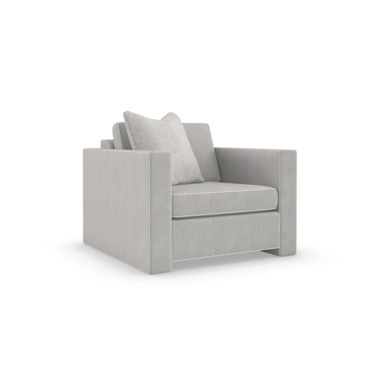 Caracole Welt Played Chair – front view – Lusso Furniture Miami