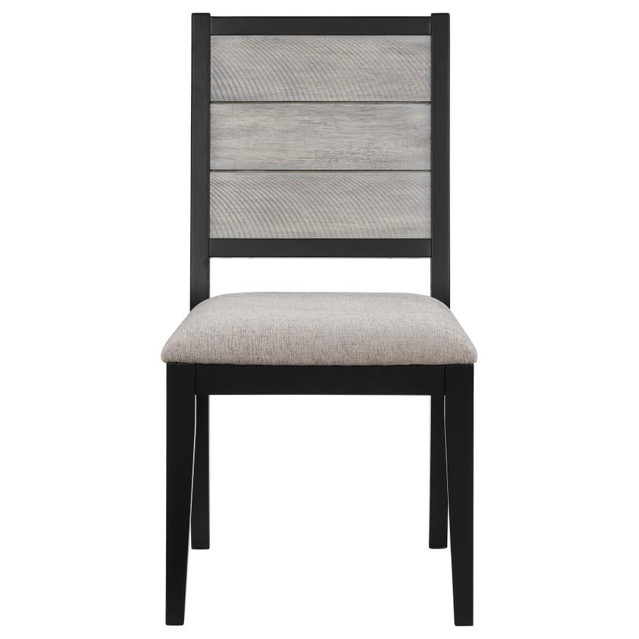 Elodie 5-piece Rectangular Extension Leaf Dining Set Black-zoom-7