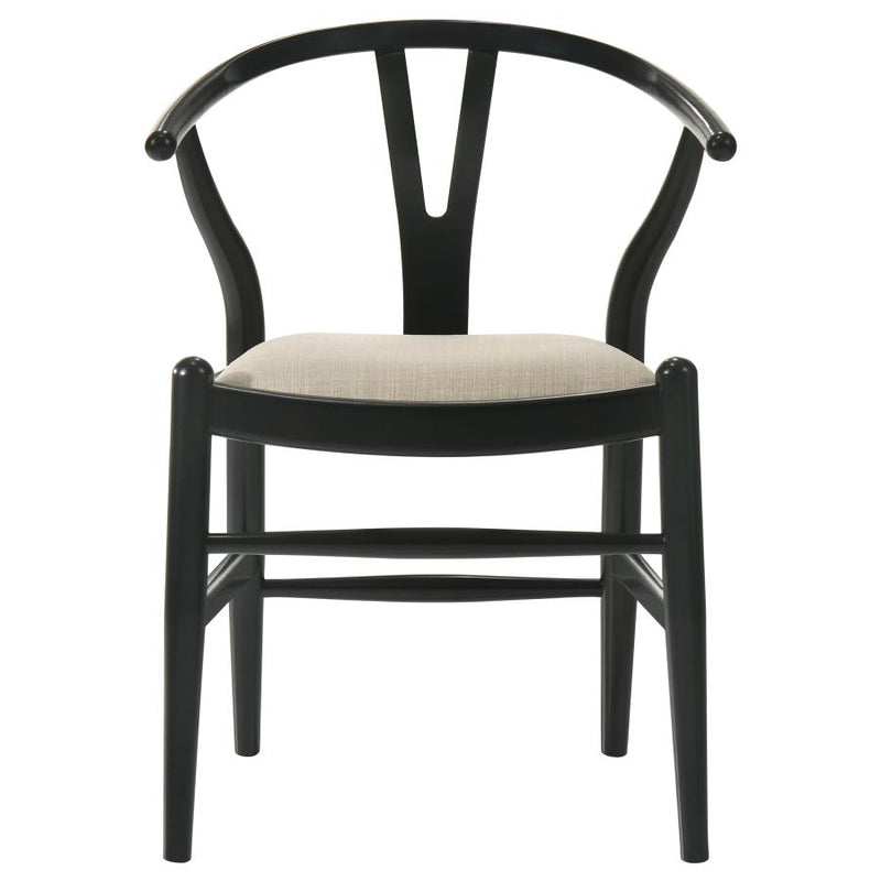 Crestmont 7-piece Extension Leaf Dining Table Set Black-zoom-