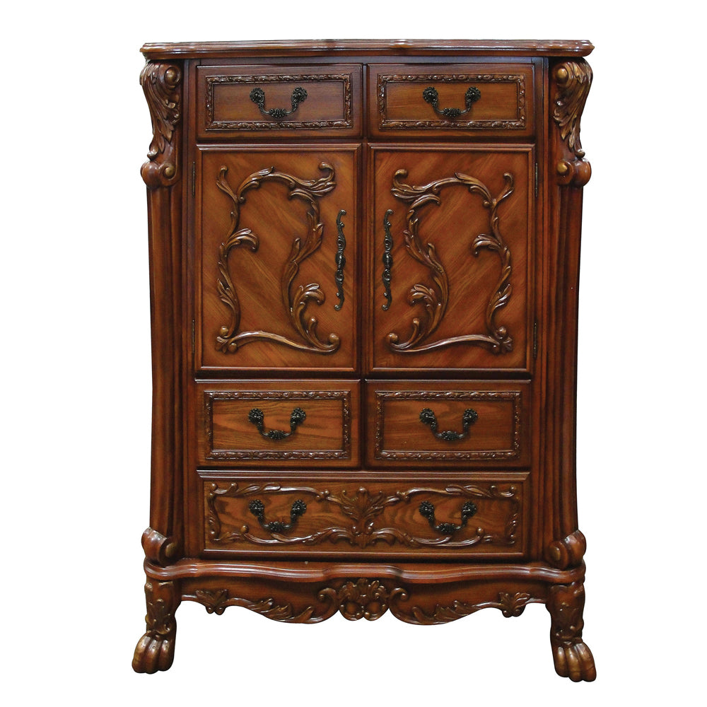 ACME Dresden Chest – angle view – Lusso Furniture Miami