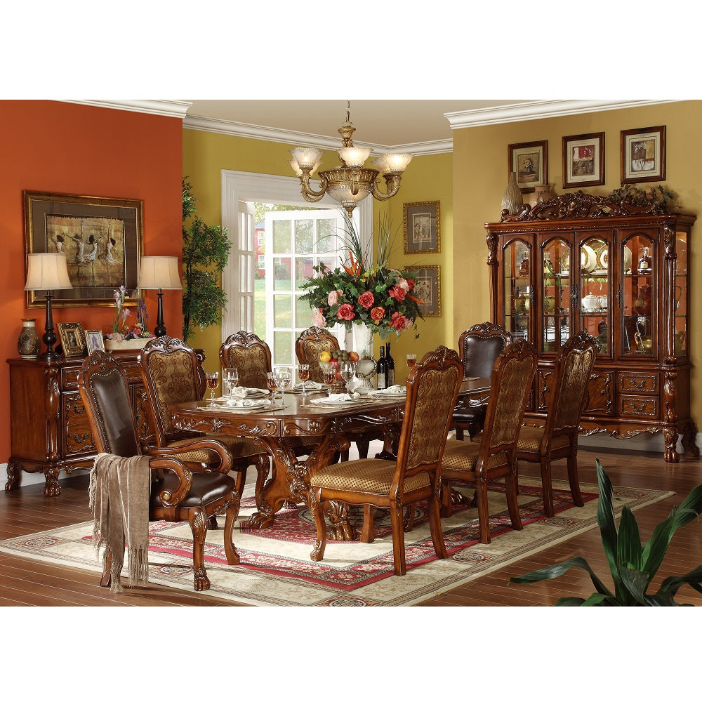 ACME Dresden Arm Chair Set of 2 – top view – Lusso Furniture Miami