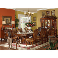 ACME Dresden Arm Chair Set of 2 – top view – Lusso Furniture Miami