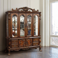 ACME Dresden Hutch and Buffet – front view – Lusso Furniture Miami