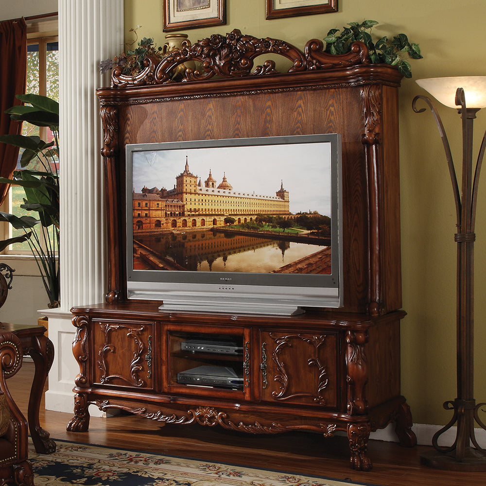 ACME Dresden Entertainment Center TV Stand – front view – Lusso Furniture Miami