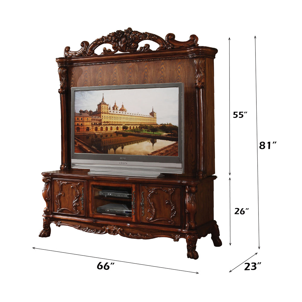 ACME Dresden Entertainment Center TV Stand – room setting – Lusso Furniture Miami