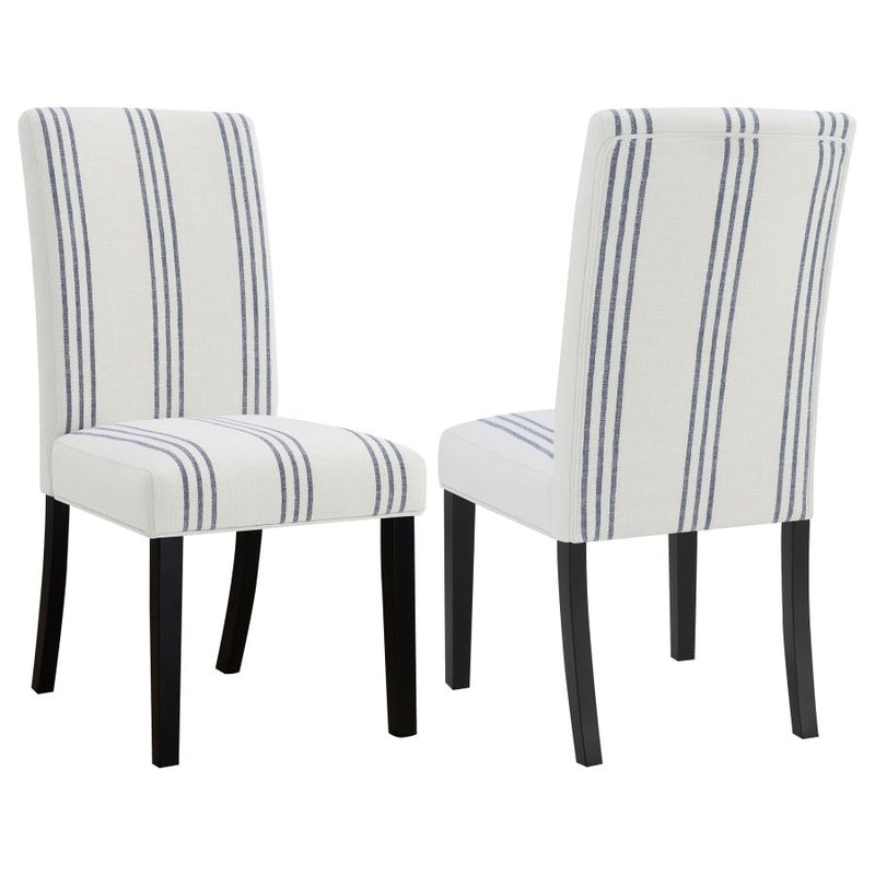 Herran Upholstered Dining Side Chair Beige (Set of 2)-zoom-