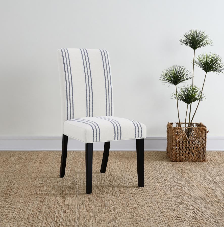 Herran Upholstered Dining Side Chair Beige (Set of 2)-zoom-2