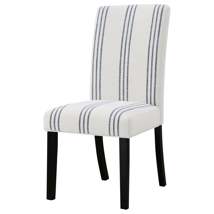 Herran Upholstered Dining Side Chair Beige (Set of 2)-5