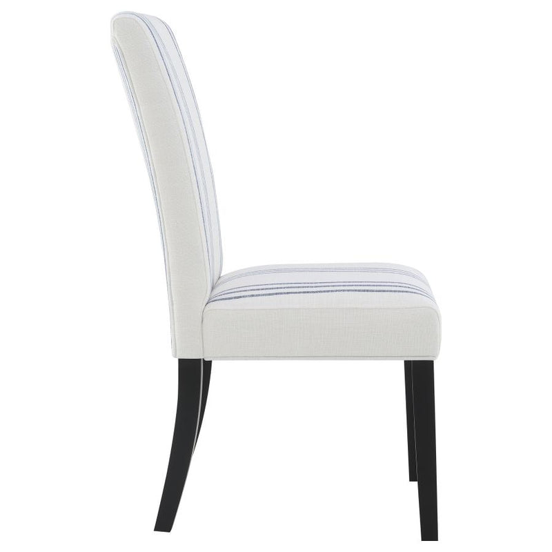 Herran Upholstered Dining Side Chair Beige (Set of 2)-zoom-