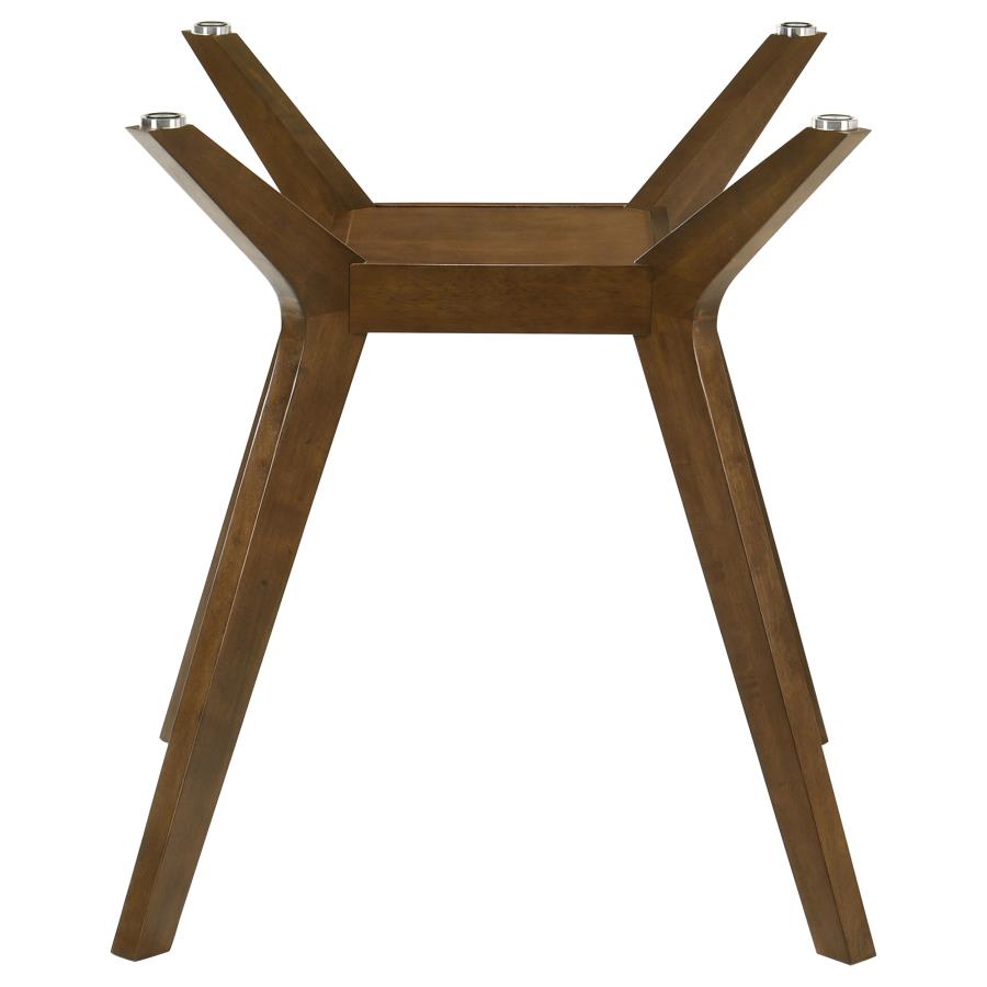 Paxton Square Wood Counter Height Dining Table Base Brown-2