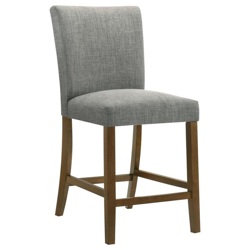 Paxton Upholstered Counter Height Dining Chair Grey (Set of 2)-zoom-