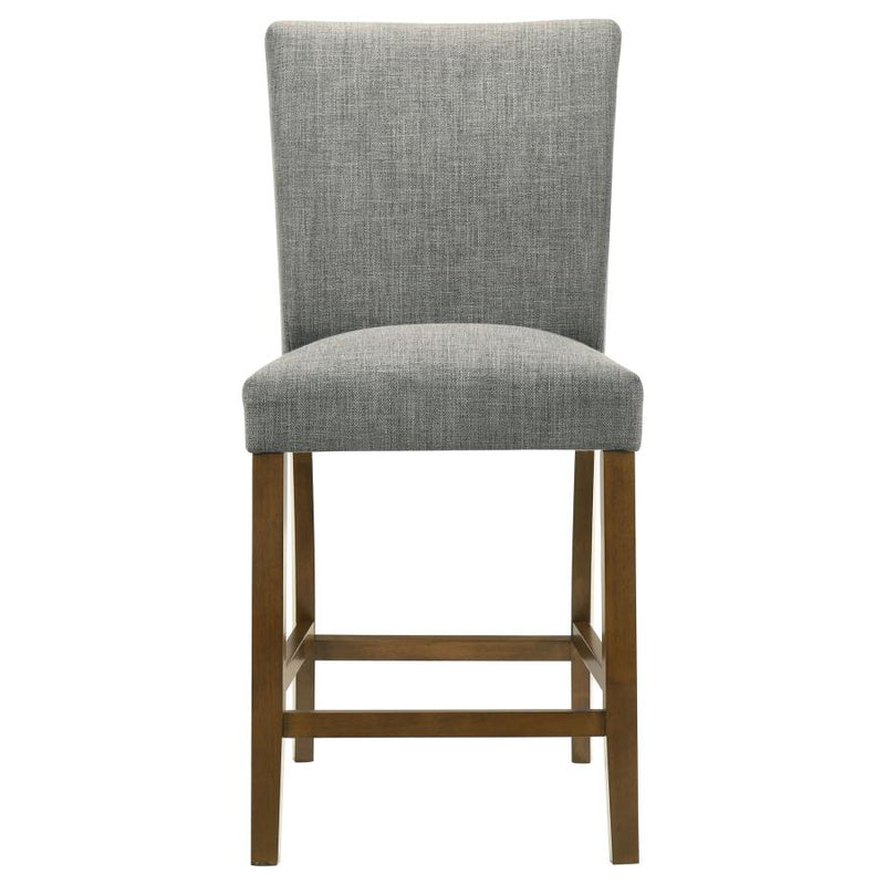 Paxton Upholstered Counter Height Dining Chair Grey (Set of 2)-zoom-