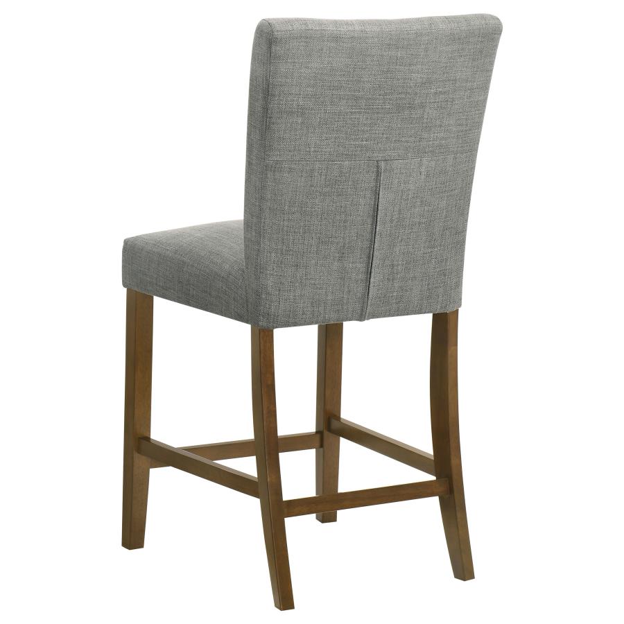 Paxton Upholstered Counter Height Dining Chair Grey (Set of 2)-7