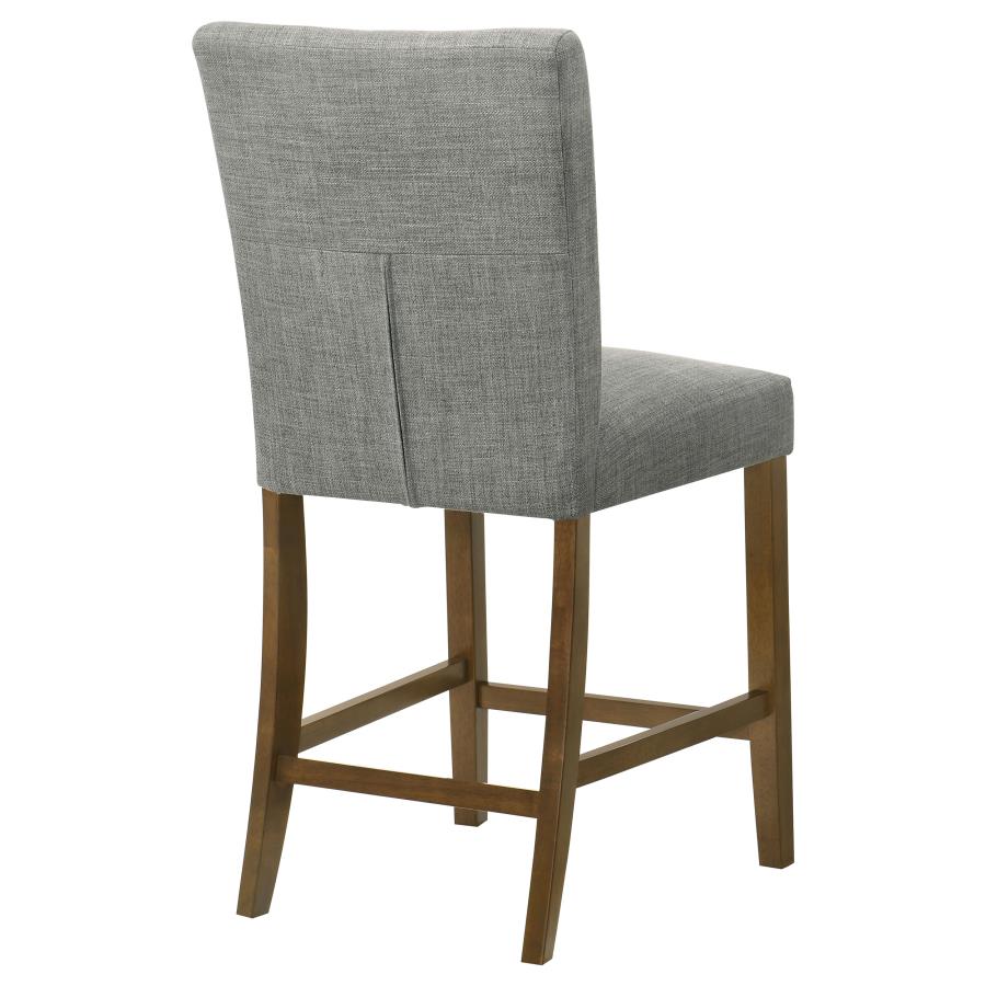 Paxton Upholstered Counter Height Dining Chair Grey (Set of 2)-8
