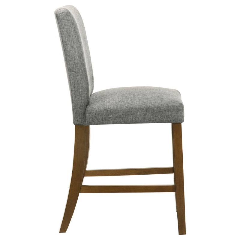 Paxton Upholstered Counter Height Dining Chair Grey (Set of 2)-zoom-