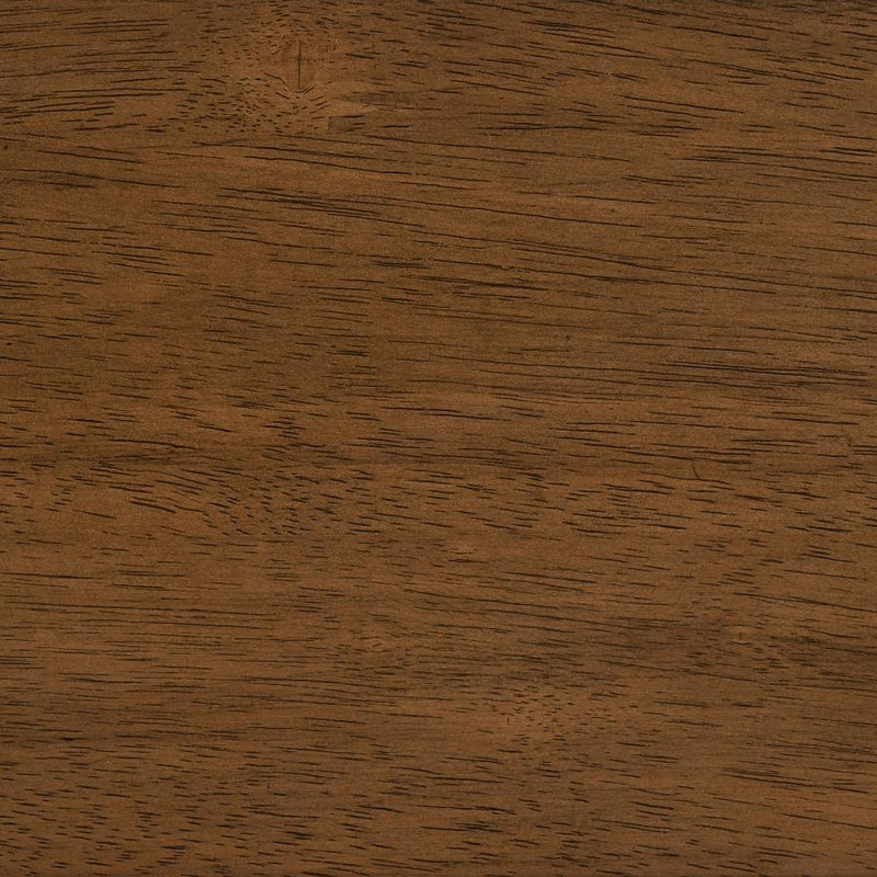 Paxton Round 48-inch Glass Top Wood Dining Table Brown-zoom-