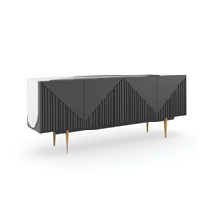 Caracole Over The Edge Buffet – alternate view – Lusso Furniture Miami