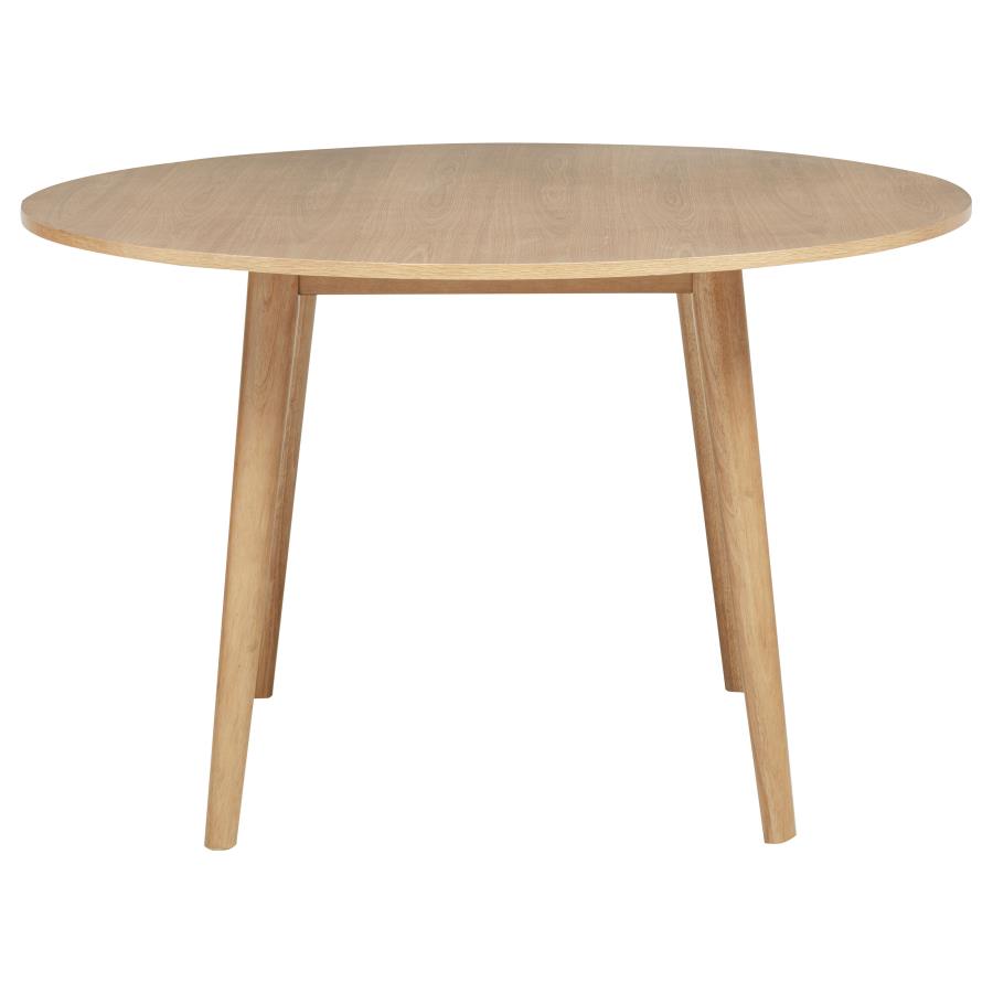 Andrews 48-inch Round Wood Dining Room Table Light Ash-zoom-3