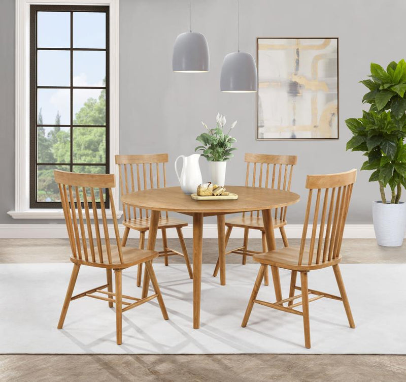 Andrews 48-inch Round Wood Dining Room Table Light Ash-zoom-