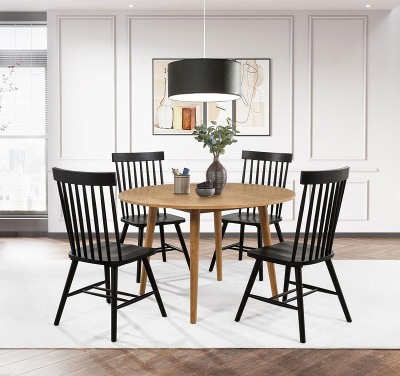 Andrews 48-inch Round Wood Dining Room Table Light Ash-zoom-