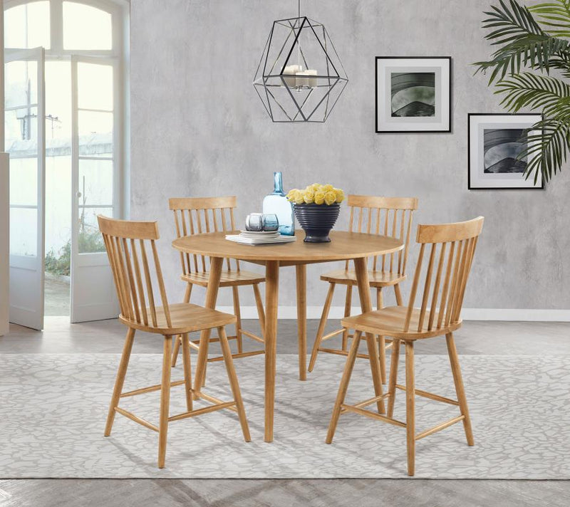 Andrews 48-inch Round Counter Height Dining Table Light Ash-zoom-