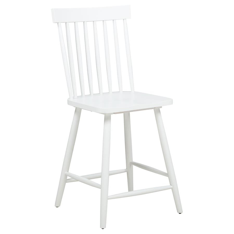 Andrews Windsor Counter Height Dining Side Chair White (Set of 2)-zoom-3