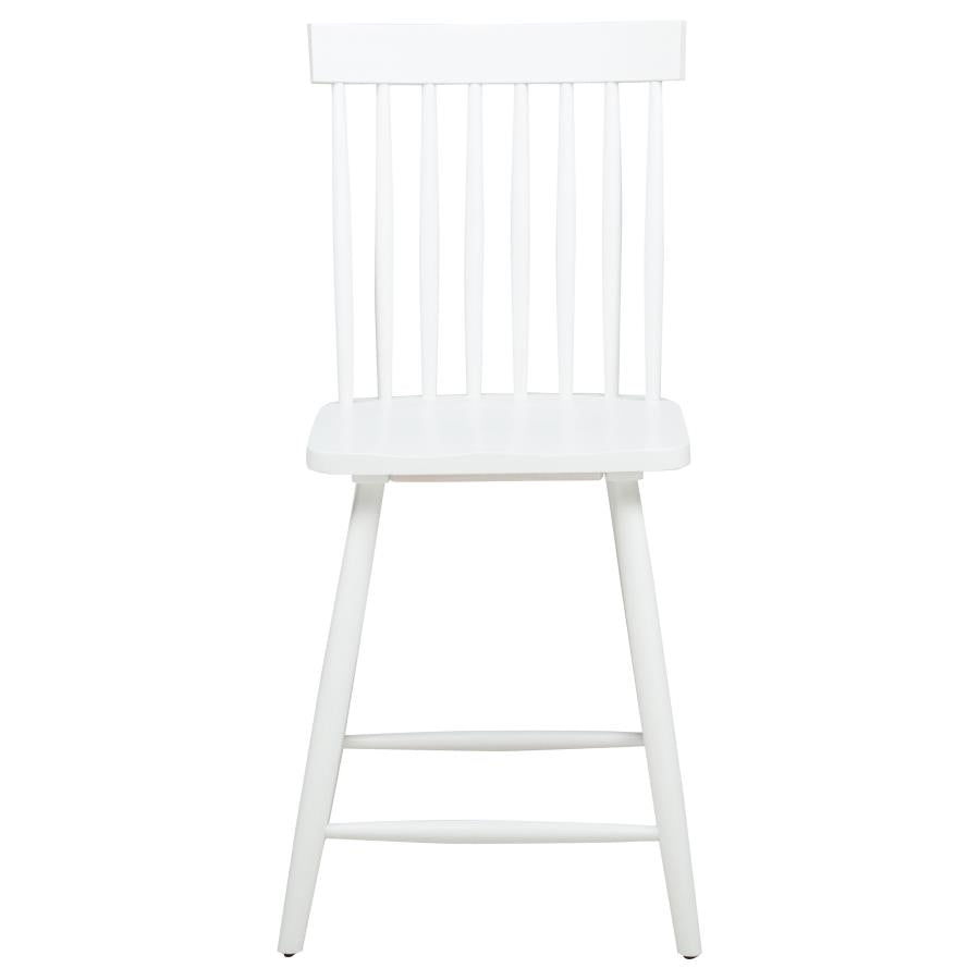 Andrews Windsor Counter Height Dining Side Chair White (Set of 2)-zoom-4