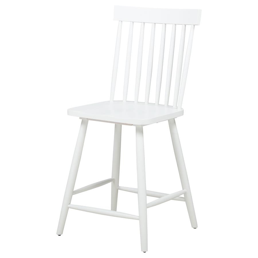 Andrews Windsor Counter Height Dining Side Chair White (Set of 2)-5