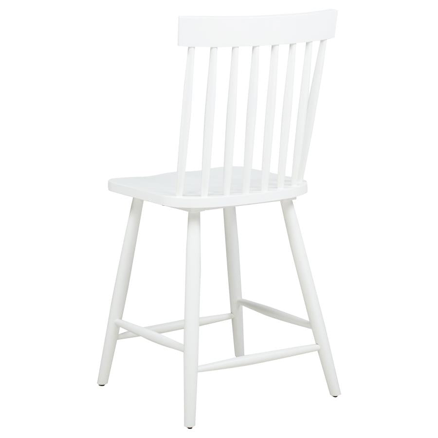 Andrews Windsor Counter Height Dining Side Chair White (Set of 2)-7