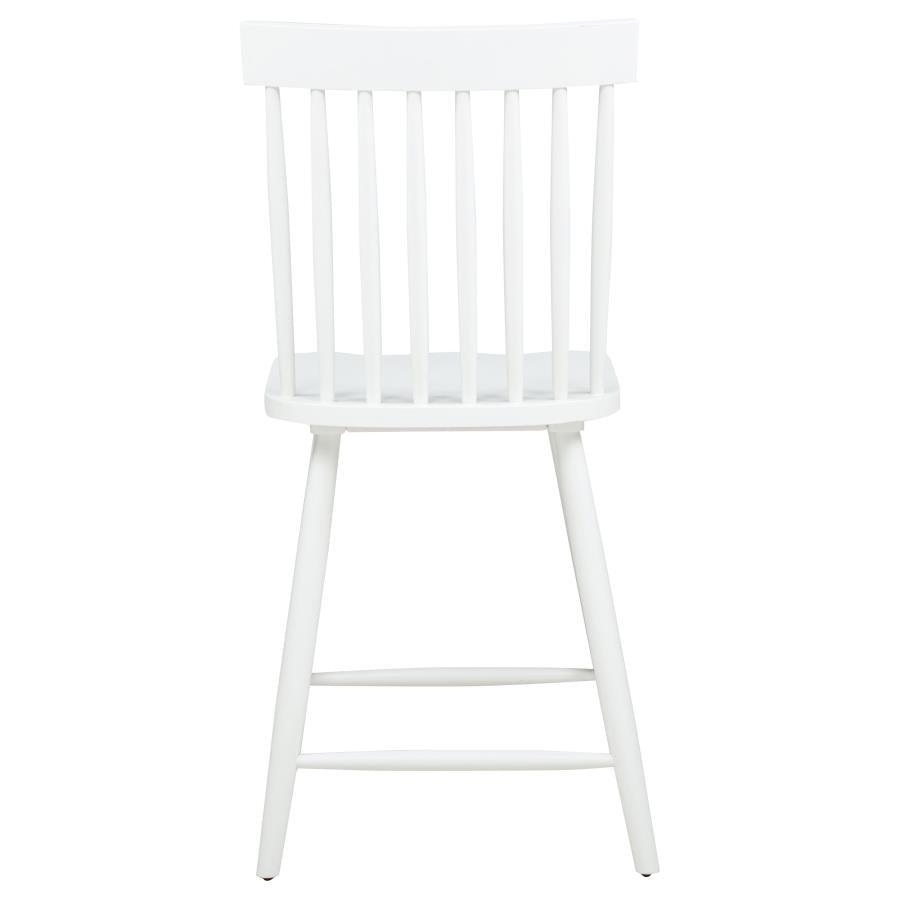 Andrews Windsor Counter Height Dining Side Chair White (Set of 2)-zoom-8