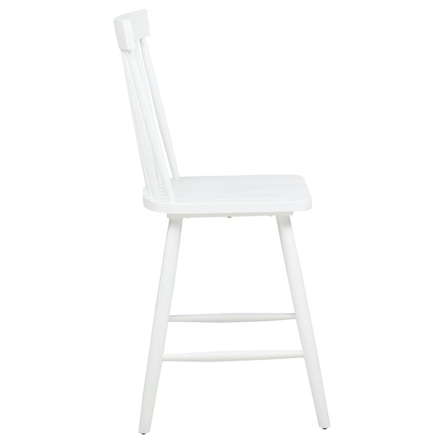 Andrews Windsor Counter Height Dining Side Chair White (Set of 2)-10