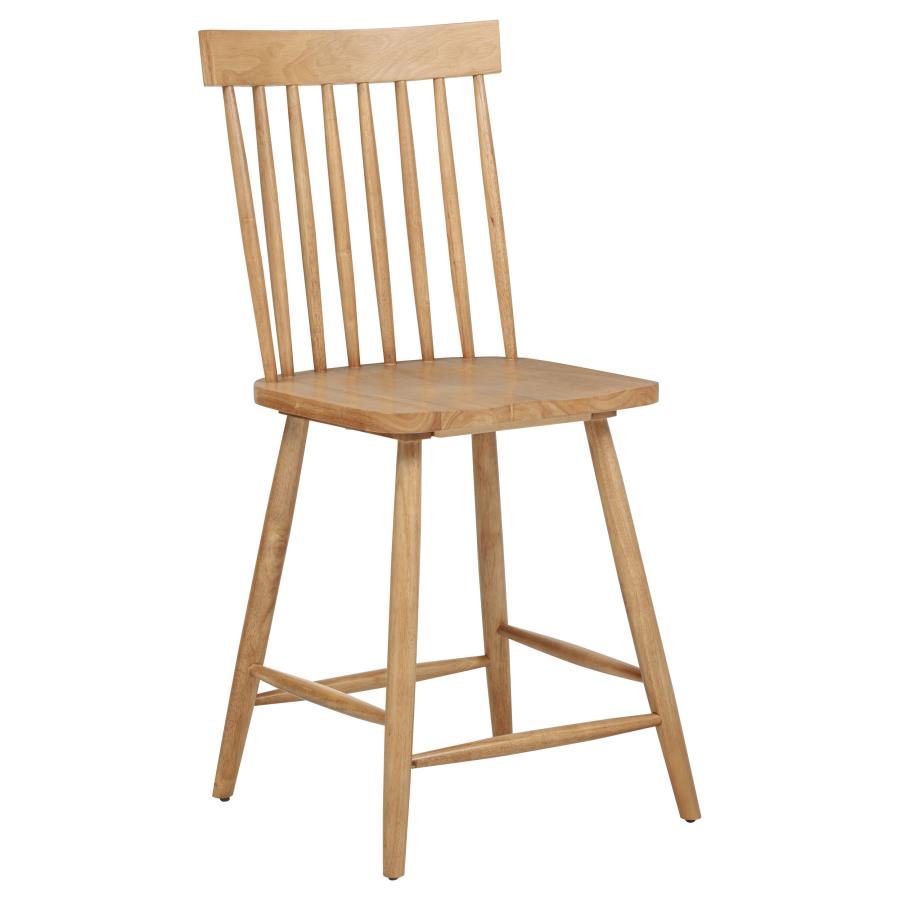 Andrews Windsor Counter Height Dining Side Chair Light Ash (Set of 2)-3