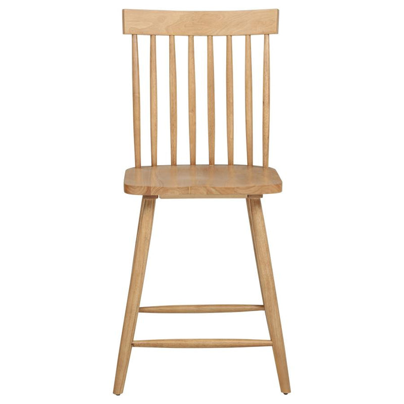 Andrews Windsor Counter Height Dining Side Chair Light Ash (Set of 2)-zoom-