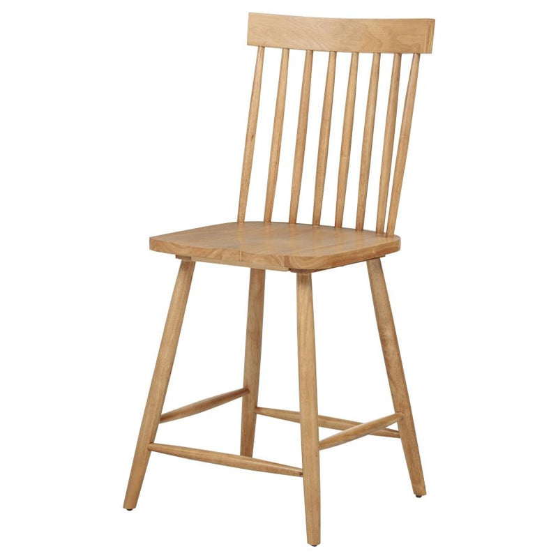 Andrews Windsor Counter Height Dining Side Chair Light Ash (Set of 2)-zoom-