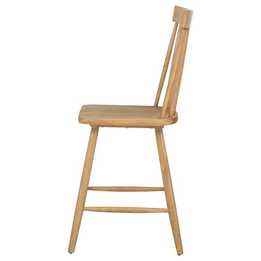 Andrews Windsor Counter Height Dining Side Chair Light Ash (Set of 2)-6