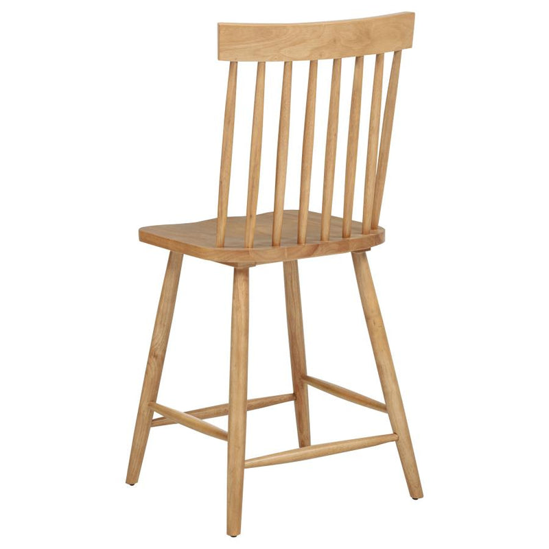 Andrews Windsor Counter Height Dining Side Chair Light Ash (Set of 2)-zoom-