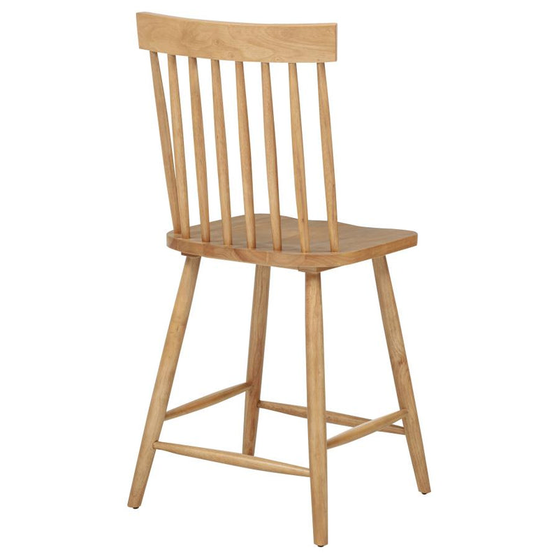 Andrews Windsor Counter Height Dining Side Chair Light Ash (Set of 2)-zoom-