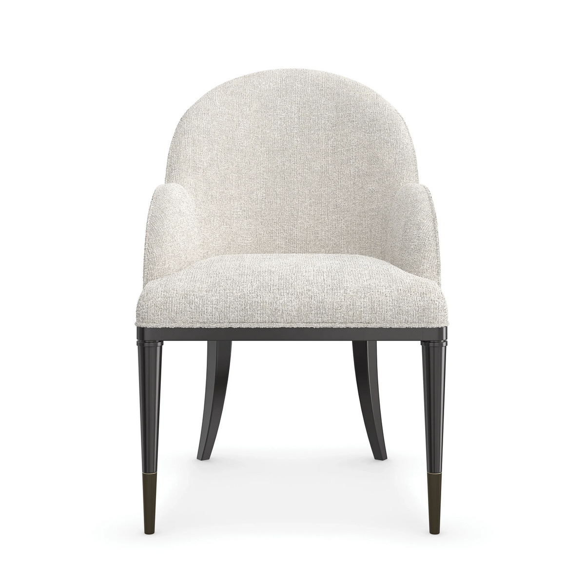 Caracole Nuage Dining Chair – front view – Lusso Furniture Miami