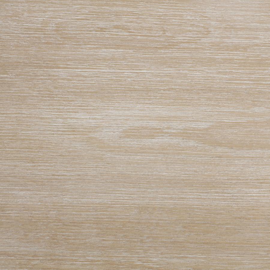 Trofello Round 60-inch Pedestal Dining Table White Washed-5