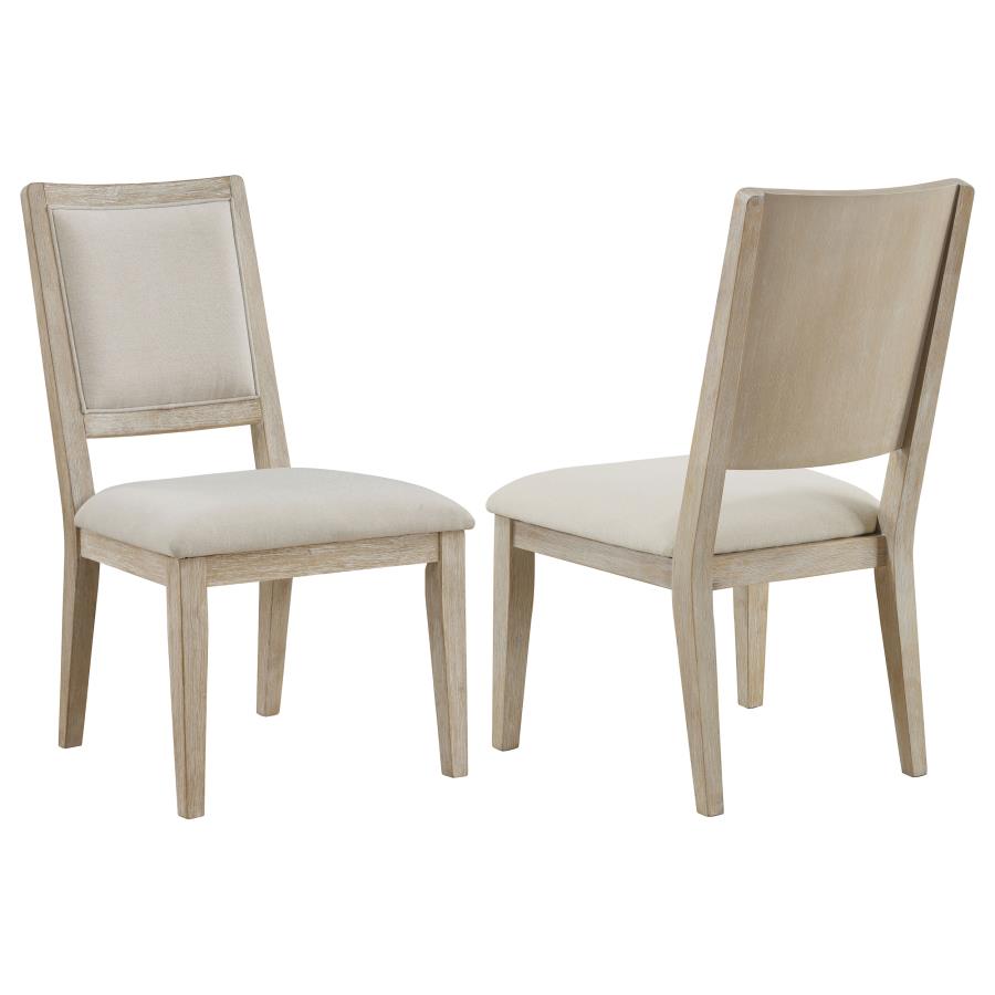 Trofello Cushioned Dining Side Chair White Washed (Set of 2)-zoom-1
