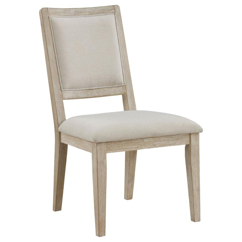 Trofello Cushioned Dining Side Chair White Washed (Set of 2)-zoom-