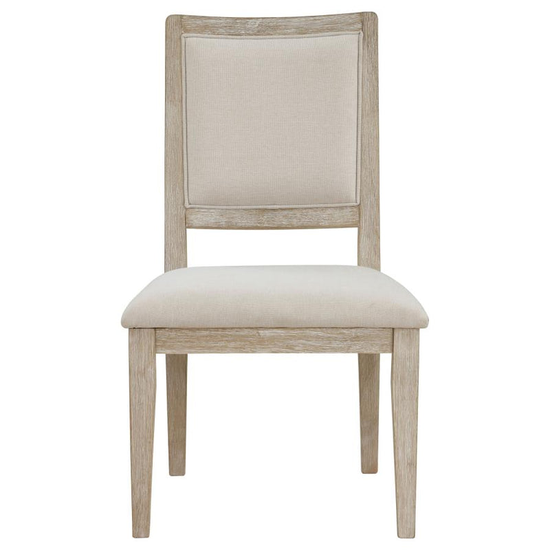 Trofello Cushioned Dining Side Chair White Washed (Set of 2)-zoom-